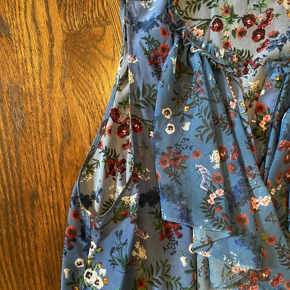 Alice and Olivia long, flowery sleeveless top - Picture 6 of 6